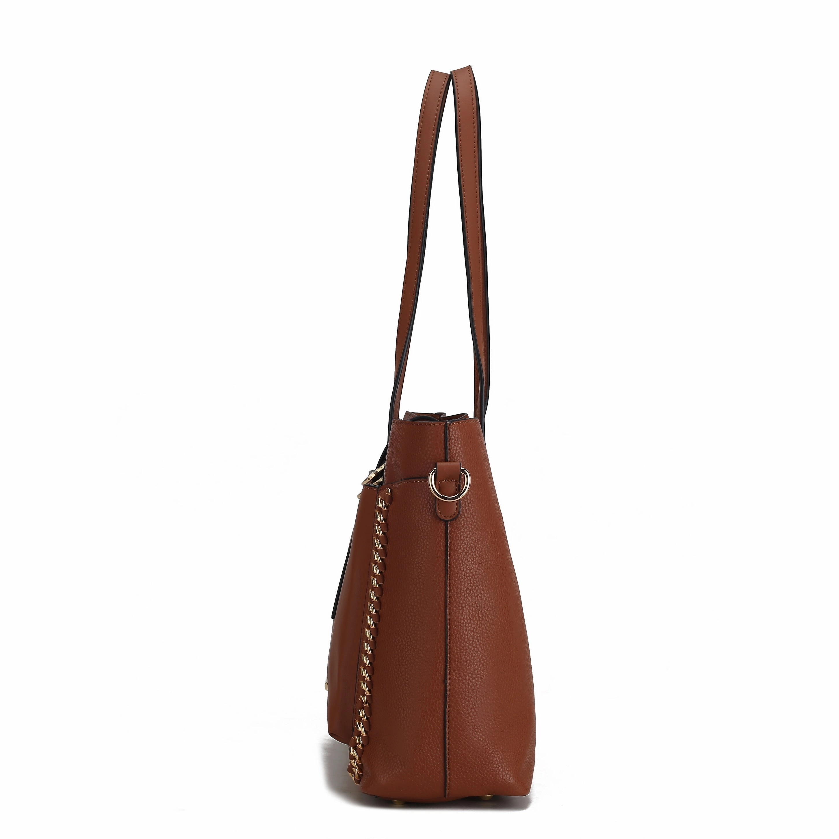 MKF Collection Raya Vegan Leather Women's Shoulder Bag 2 PCS by Mia K.