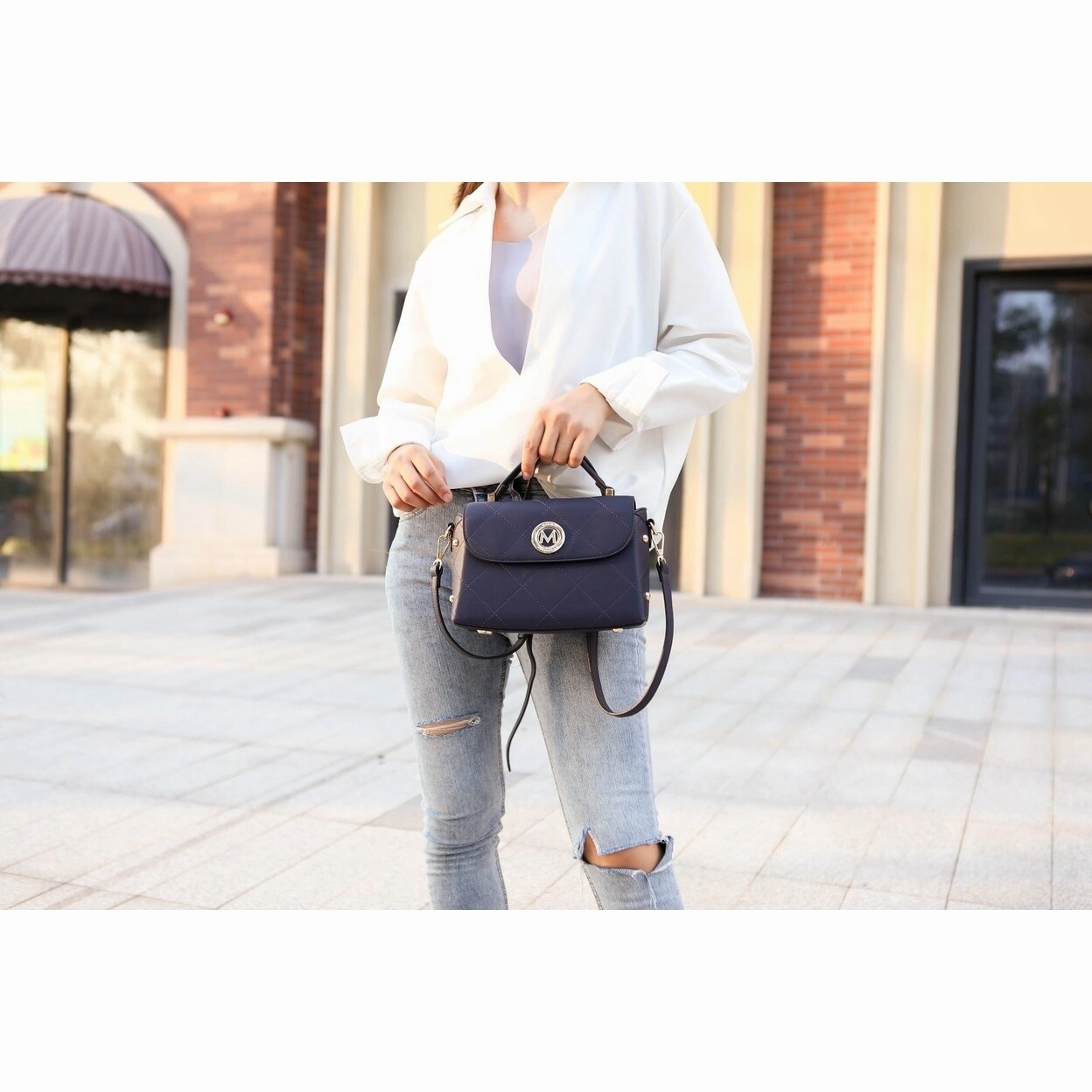 MKF Collection Tyra Disco Bag by Mia k.