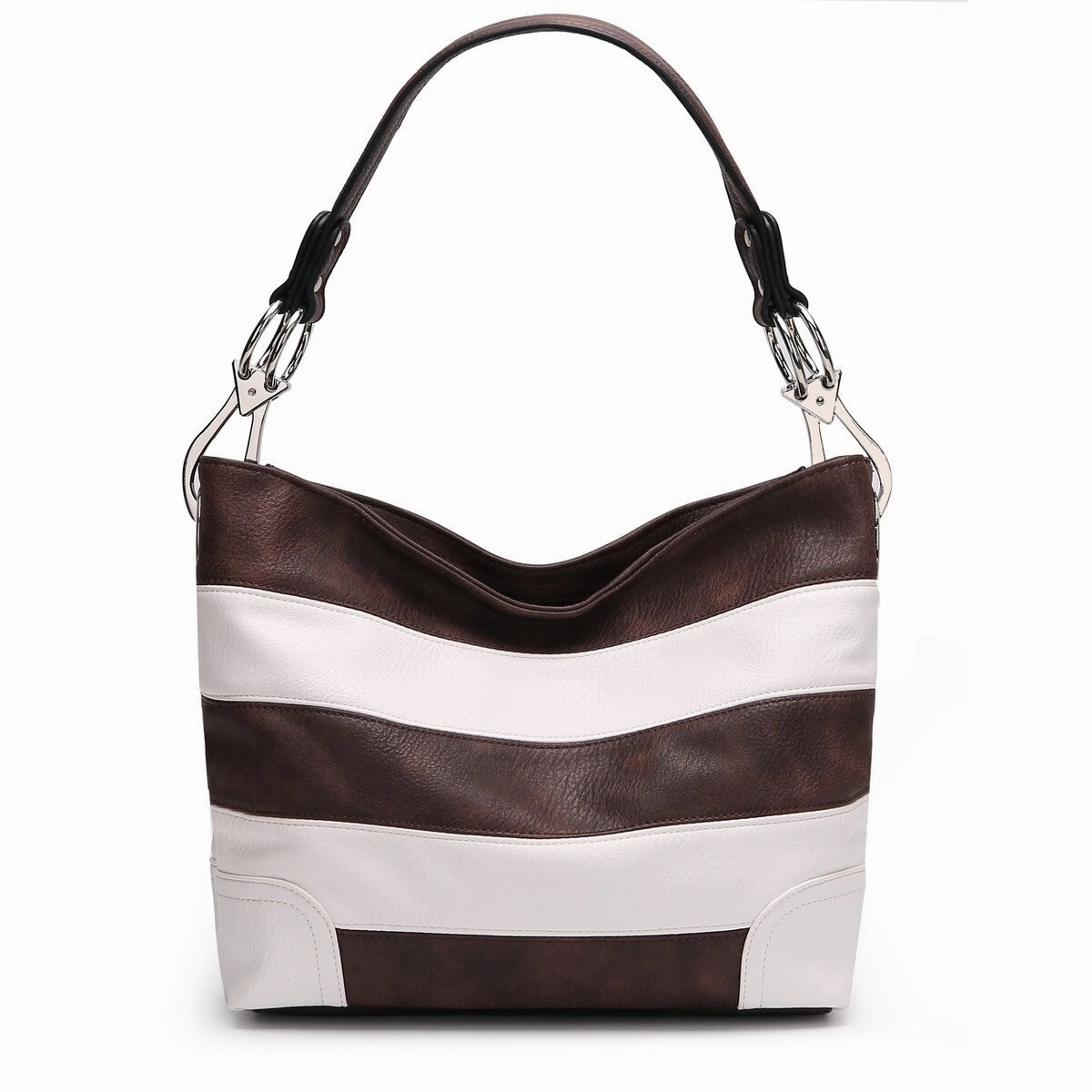 Mkfcollection Emily Shoulder Bag Vegan Leather Designer Handbag