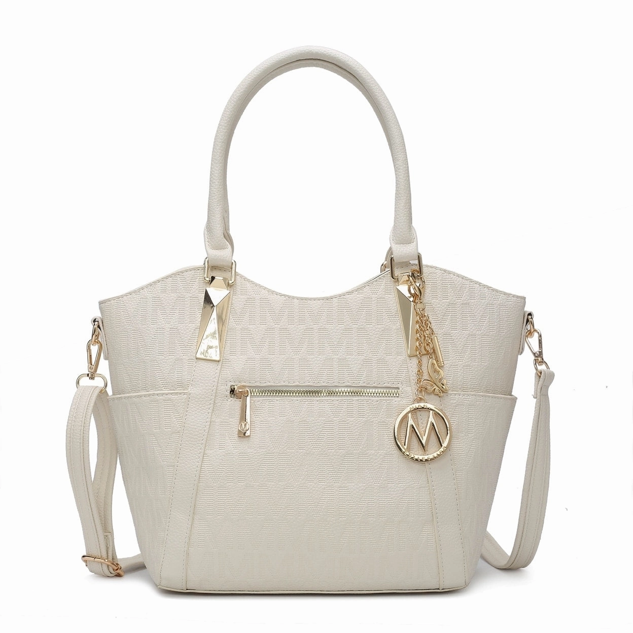Mkfcollection Hazel Signature Tote Bag Vegan Leather Designer Handbag