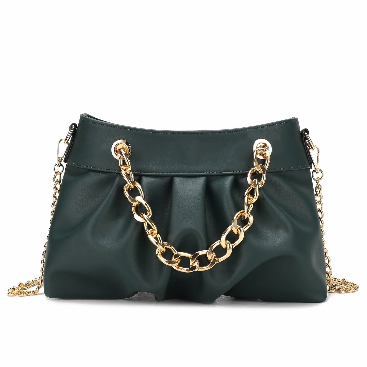 Mkfcollection Marvila Shoulder Bag Vegan Leather Designer Handbag