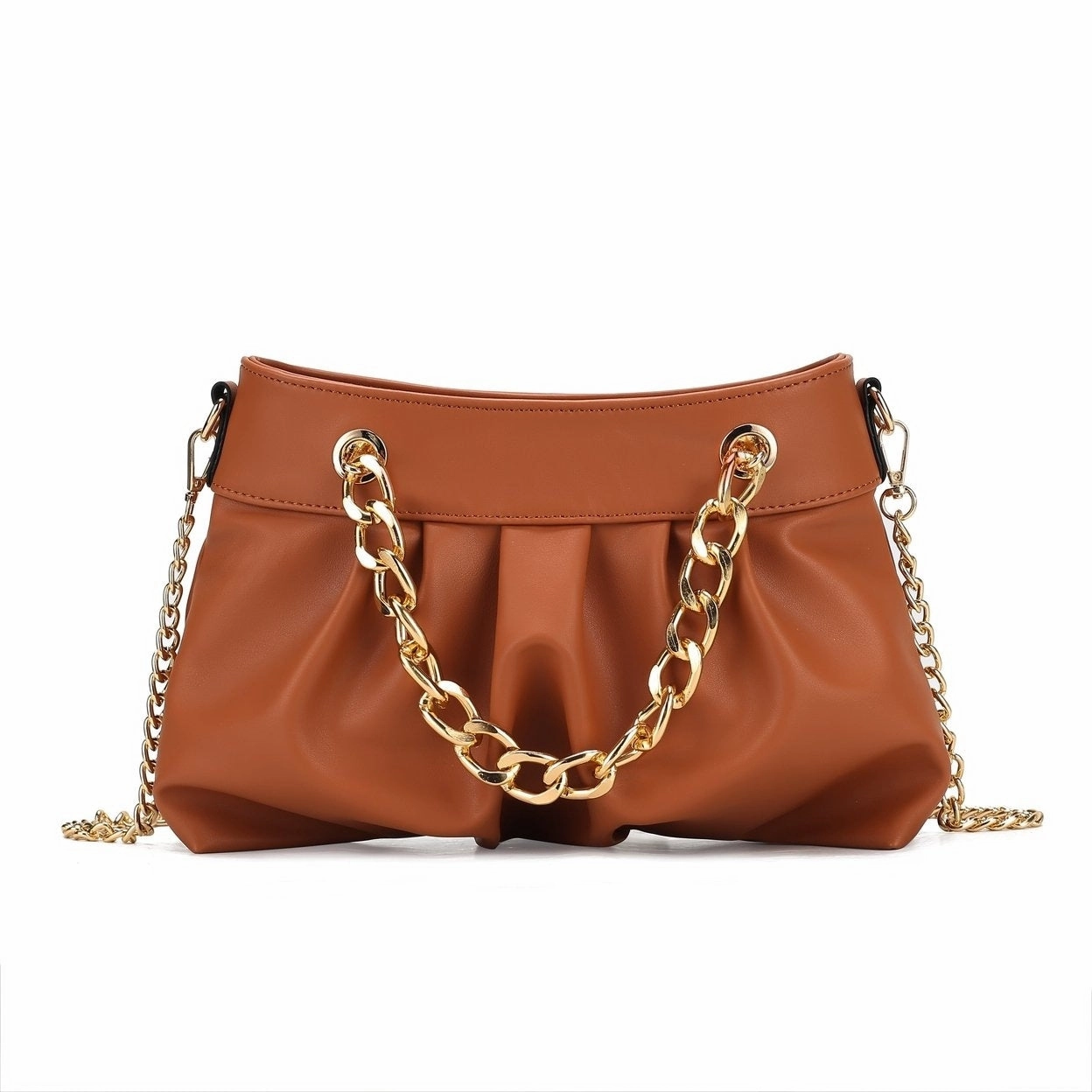 Mkfcollection Marvila Shoulder Bag Vegan Leather Designer Handbag