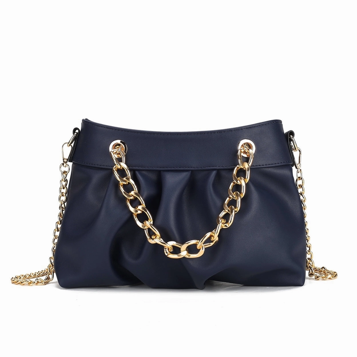 Mkfcollection Marvila Shoulder Bag Vegan Leather Designer Handbag