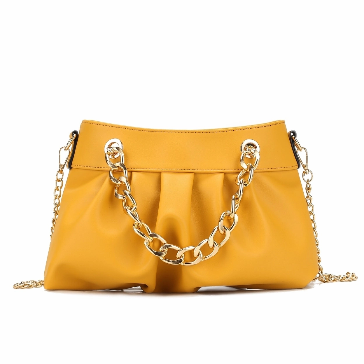 Mkfcollection Marvila Shoulder Bag Vegan Leather Designer Handbag