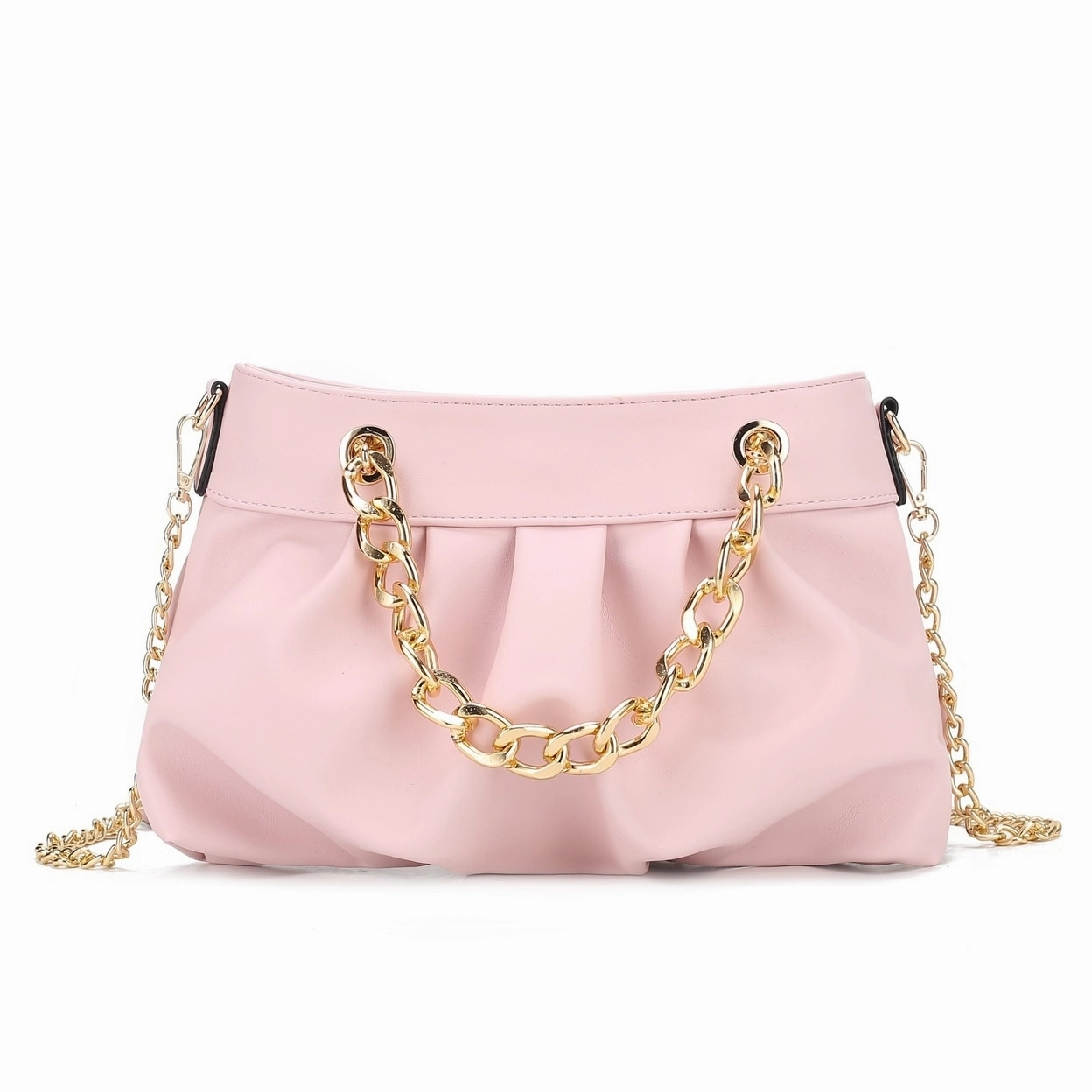 Mkfcollection Marvila Shoulder Bag Vegan Leather Designer Handbag