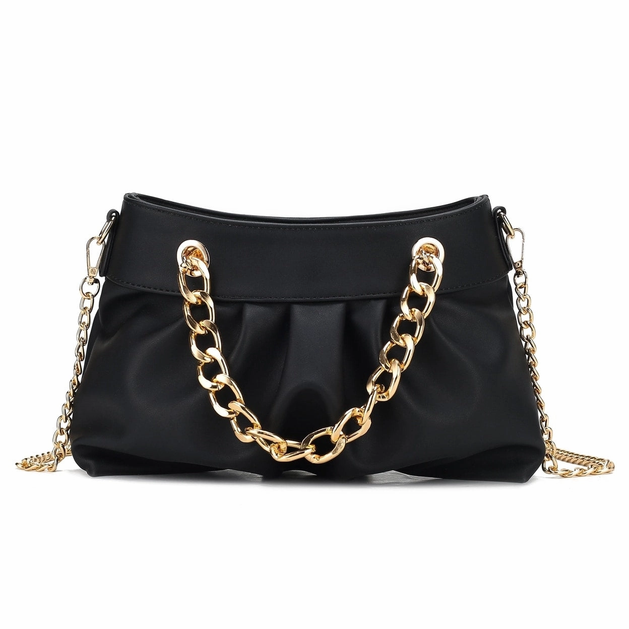 Mkfcollection Marvila Shoulder Bag Vegan Leather Designer Handbag