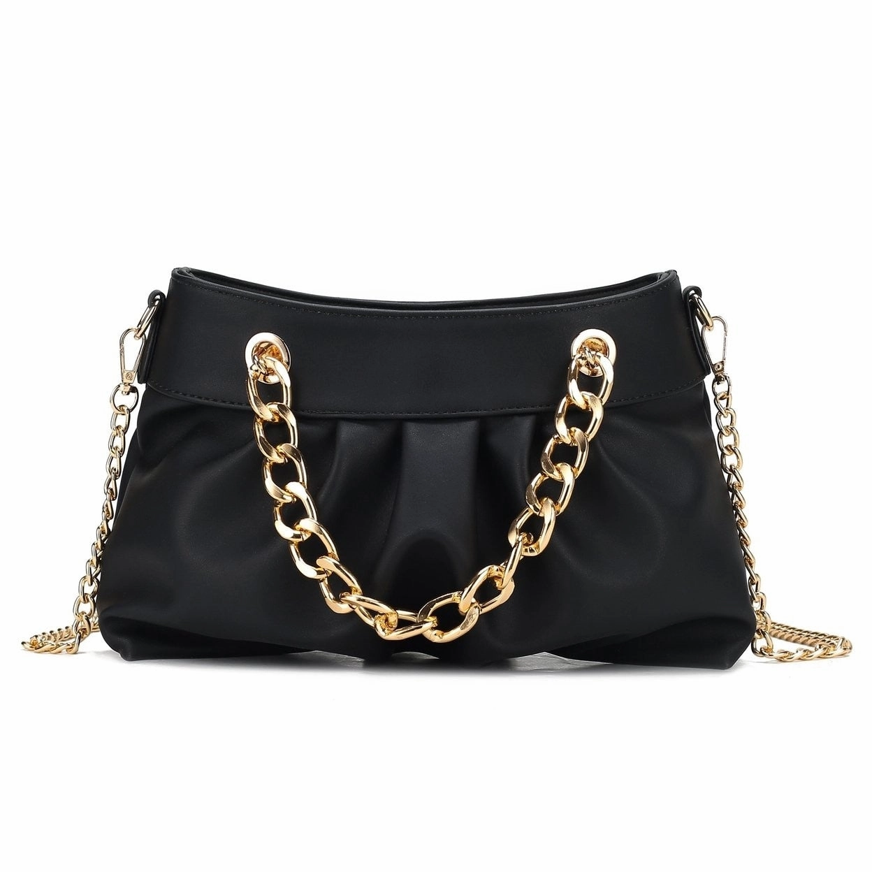 Mkfcollection Marvila Shoulder Bag Vegan Leather Designer Handbag