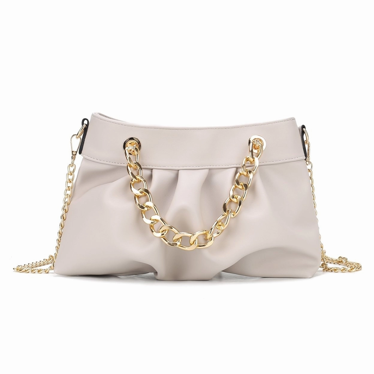 Mkfcollection Marvila Shoulder Bag Vegan Leather Designer Handbag