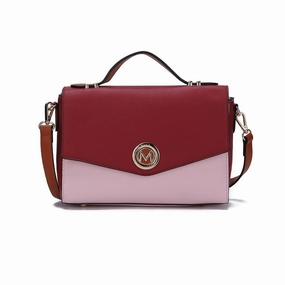 Mkfcollection Zayla Shoulder Bag Vegan Leather Designer Handbag