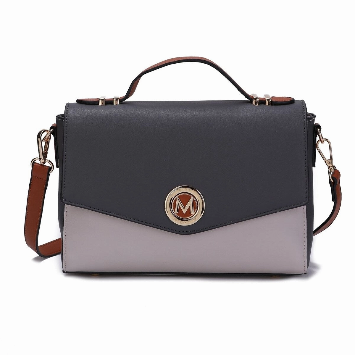 Mkfcollection Zayla Shoulder Bag Vegan Leather Designer Handbag