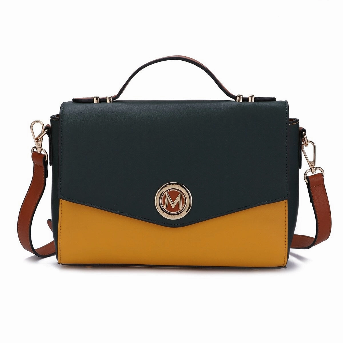 Mkfcollection Zayla Shoulder Bag Vegan Leather Designer Handbag