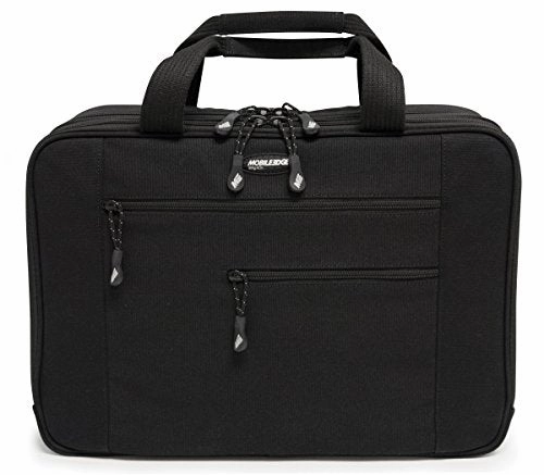 Mobile Edge Eco-Friendly Canvas 17" Macbook Briefcase, Laptop Case In Olive