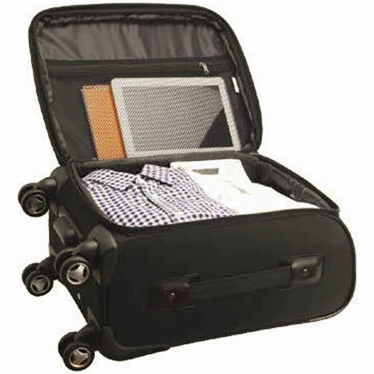 Mojo Sports Luggage 22In 8 Wheeled Spinner Carry On - Nfc East