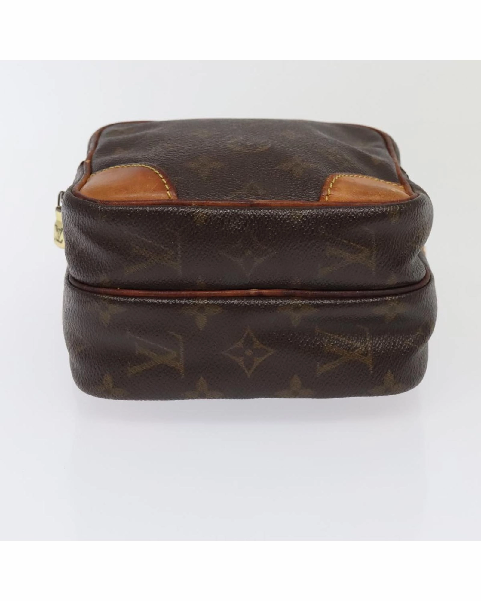 Monogram Canvas Shoulder Bag with Adjustable Strap