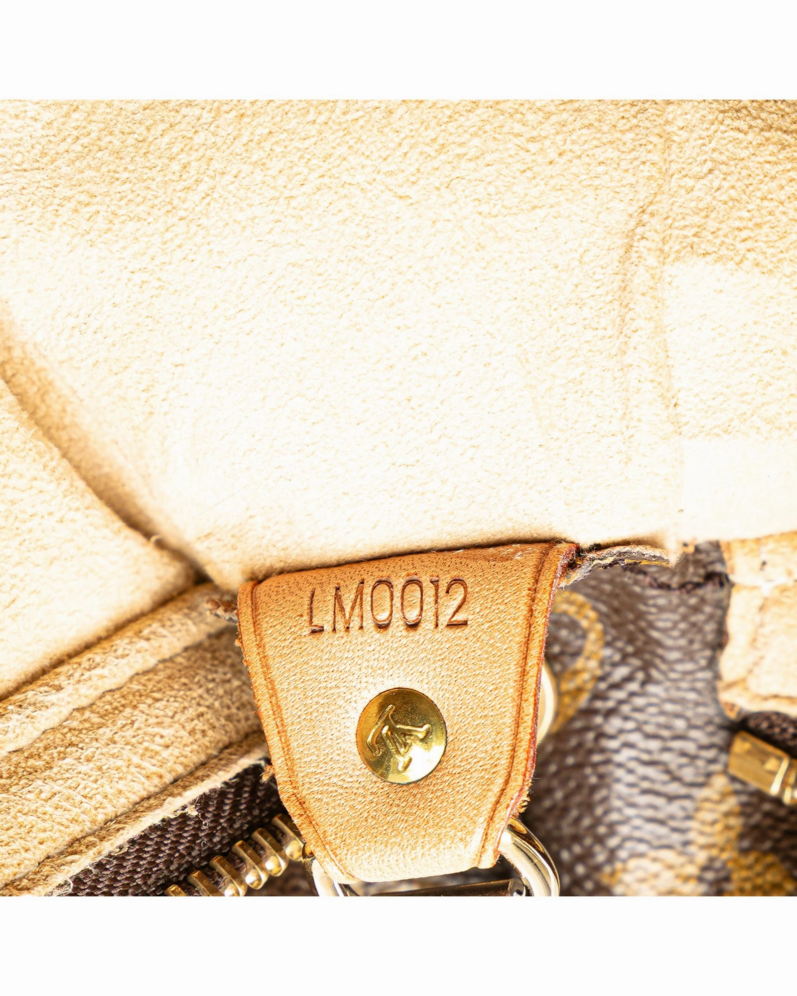 Monogram Canvas Shoulder Bag with Rolled Leather Strap