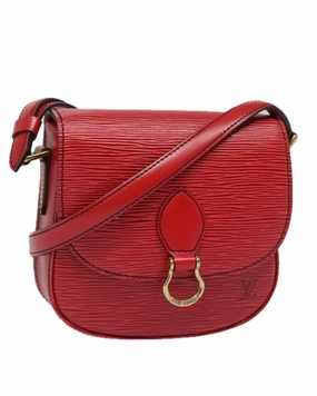 Monogram Empreinte Red Shoulder Bag