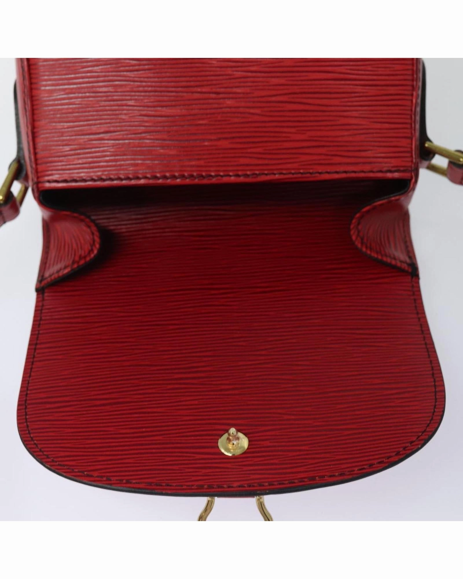 Monogram Empreinte Red Shoulder Bag