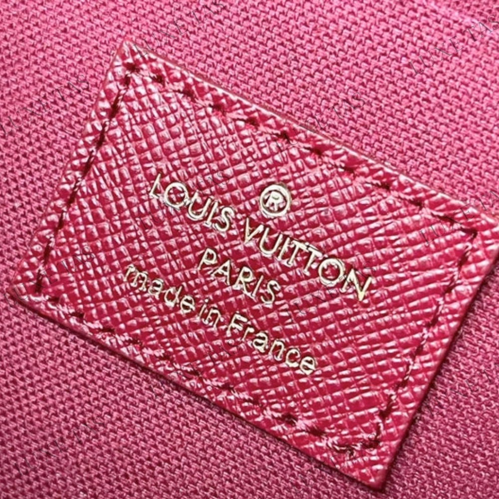 Monogram Flicie Pochette Leather Crossbody Bag for Women