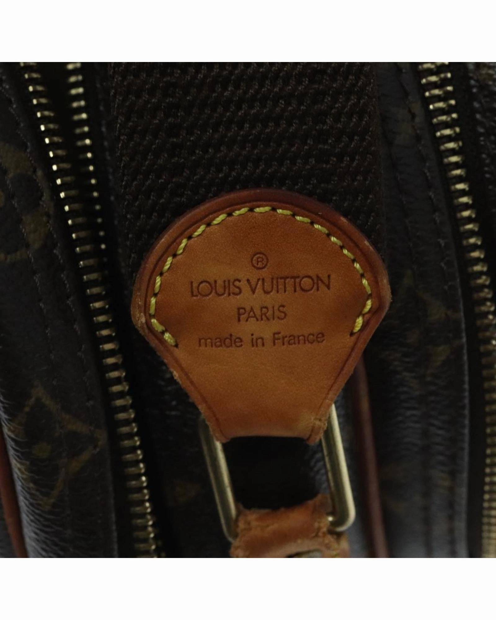 Monogram Reporter PM Shoulder Bag with  Design