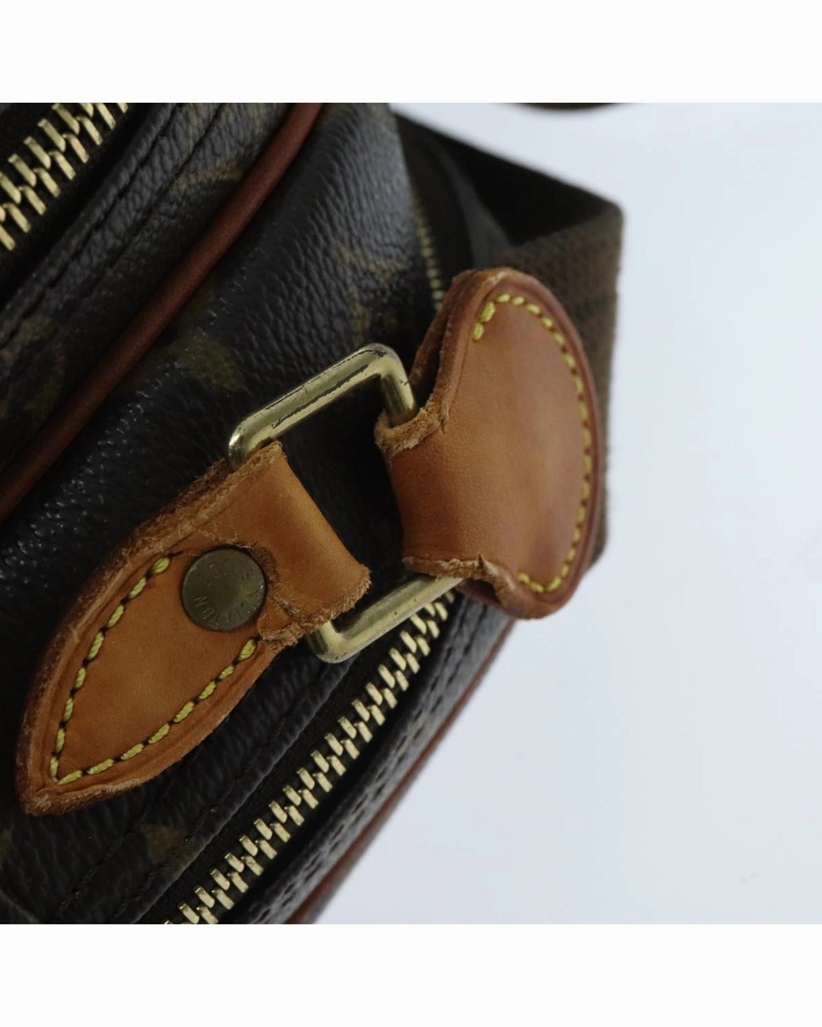 Monogram Reporter PM Shoulder Bag with  Design