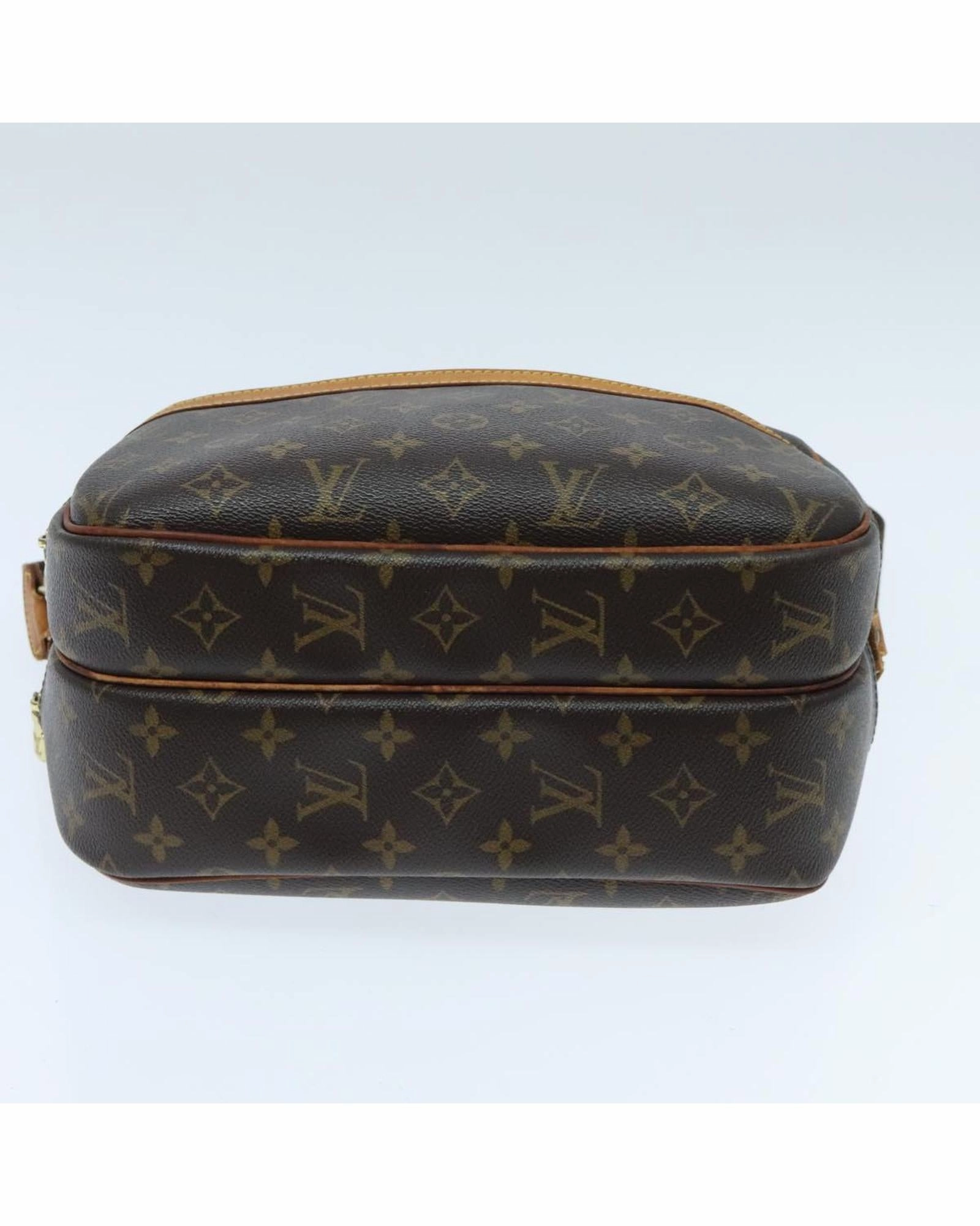 Monogram Reporter PM Shoulder Bag with  Design