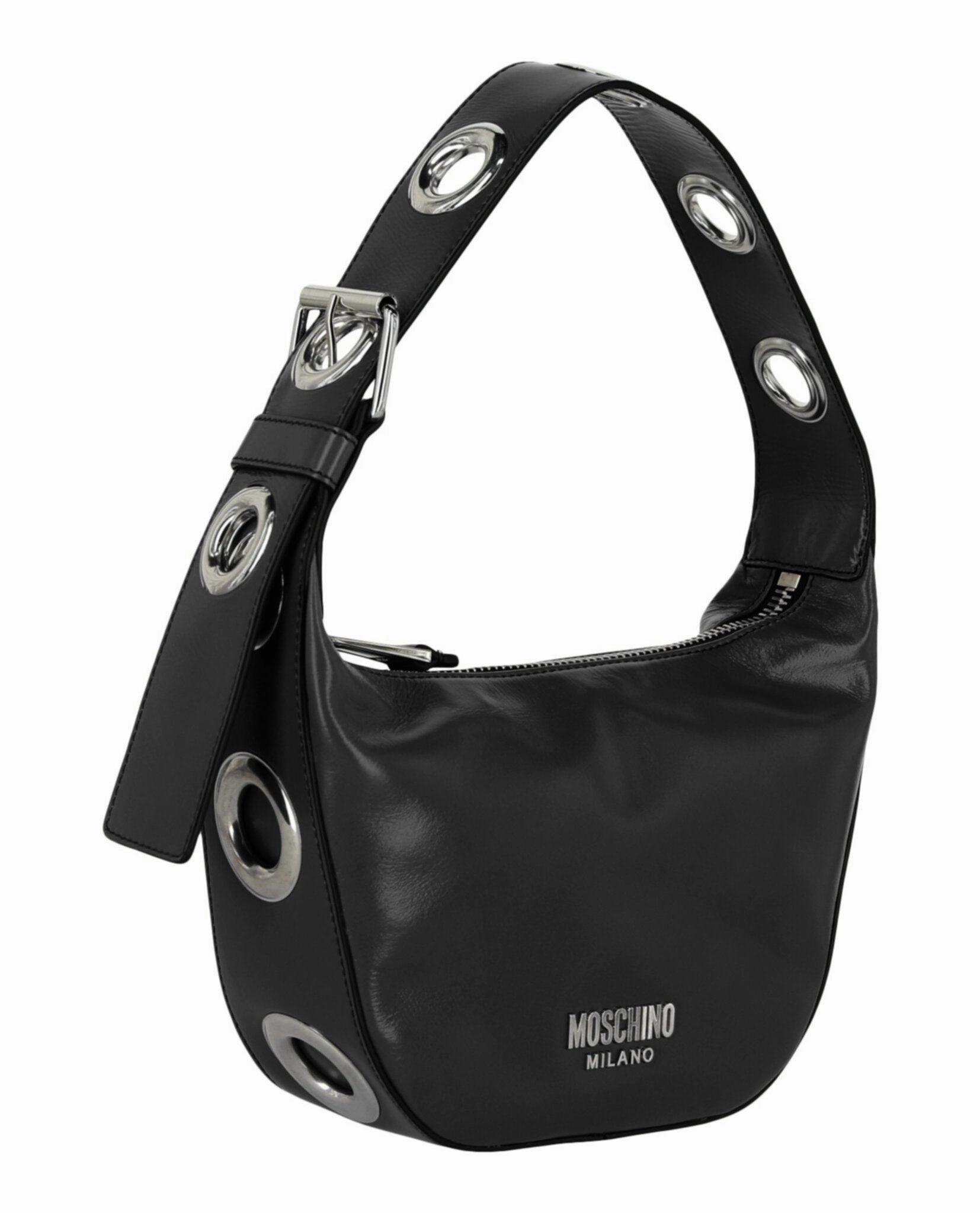 Moschino Eyelets Shoulder Bag Womens 7594-8018-1215