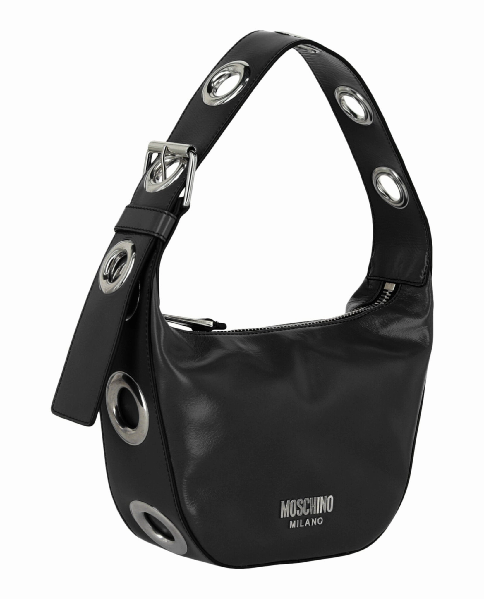 Moschino Eyelets Shoulder Bag Womens 7594-8018-1215