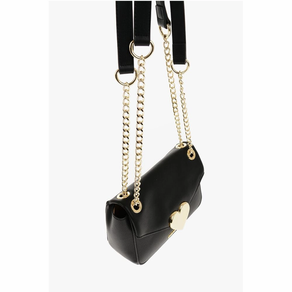 Moschino LOVE Faux Leather ECO-FRIENDLY GRACIOUS Shoulder Bag with Me