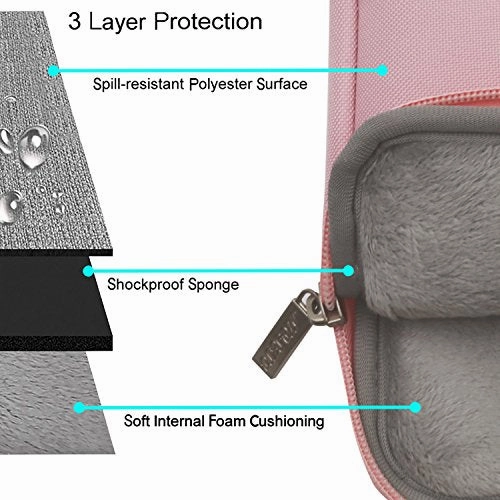 MOSISO Laptop Shoulder Bag Compatible 13-13.3 Inch MacBook Pro Retina/MacBook Air/Surface