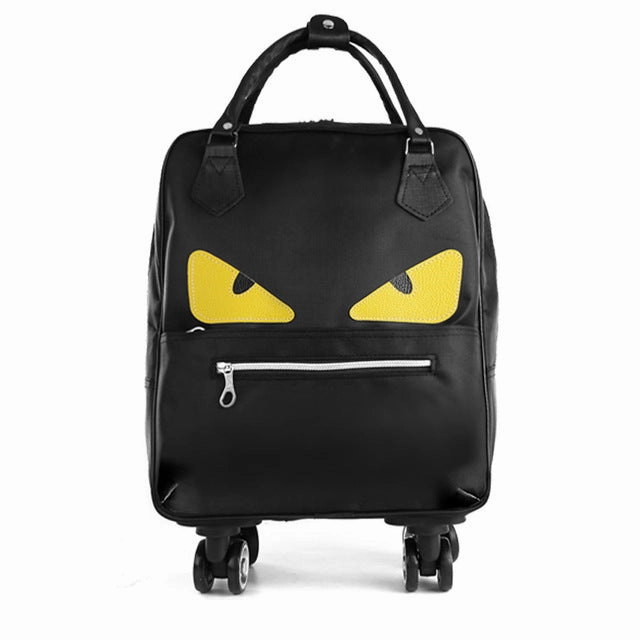 Mulheres Saco Da Bagagem De Rolamento, Cabine Mala De Viagem, Caixa Do Trole Leve, Moda-Carry Ons