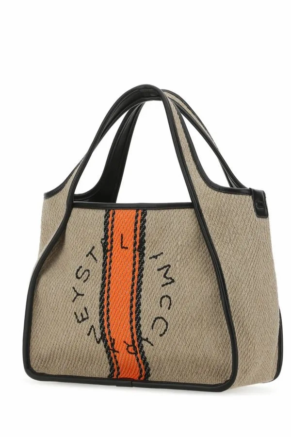Multicolor fabric Stella Logo handbag
