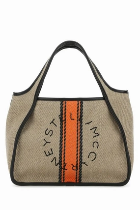 Multicolor fabric Stella Logo handbag