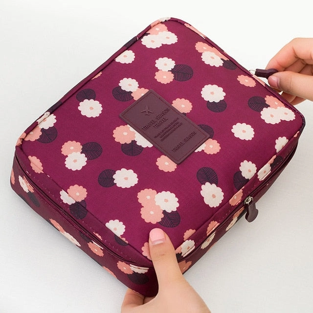 Multifunction Man Women Makeup bag nylon Cosmetic bag beauty Case Make Up Organizer Toiletry bag kits Storage Travel Wash pouch