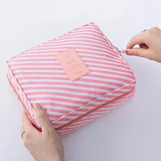 Multifunction Man Women Makeup bag nylon Cosmetic bag beauty Case Make Up Organizer Toiletry bag kits Storage Travel Wash pouch
