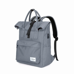 Multifunctional Men'S Travel Backpack Satchel Bag Large Capacity Laptop Backpack With Usb