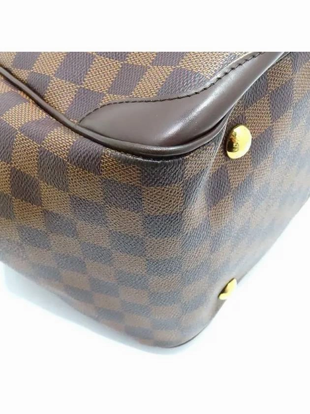 N41119 Damier Eben Canvas Verona GM Shoulder Bag
