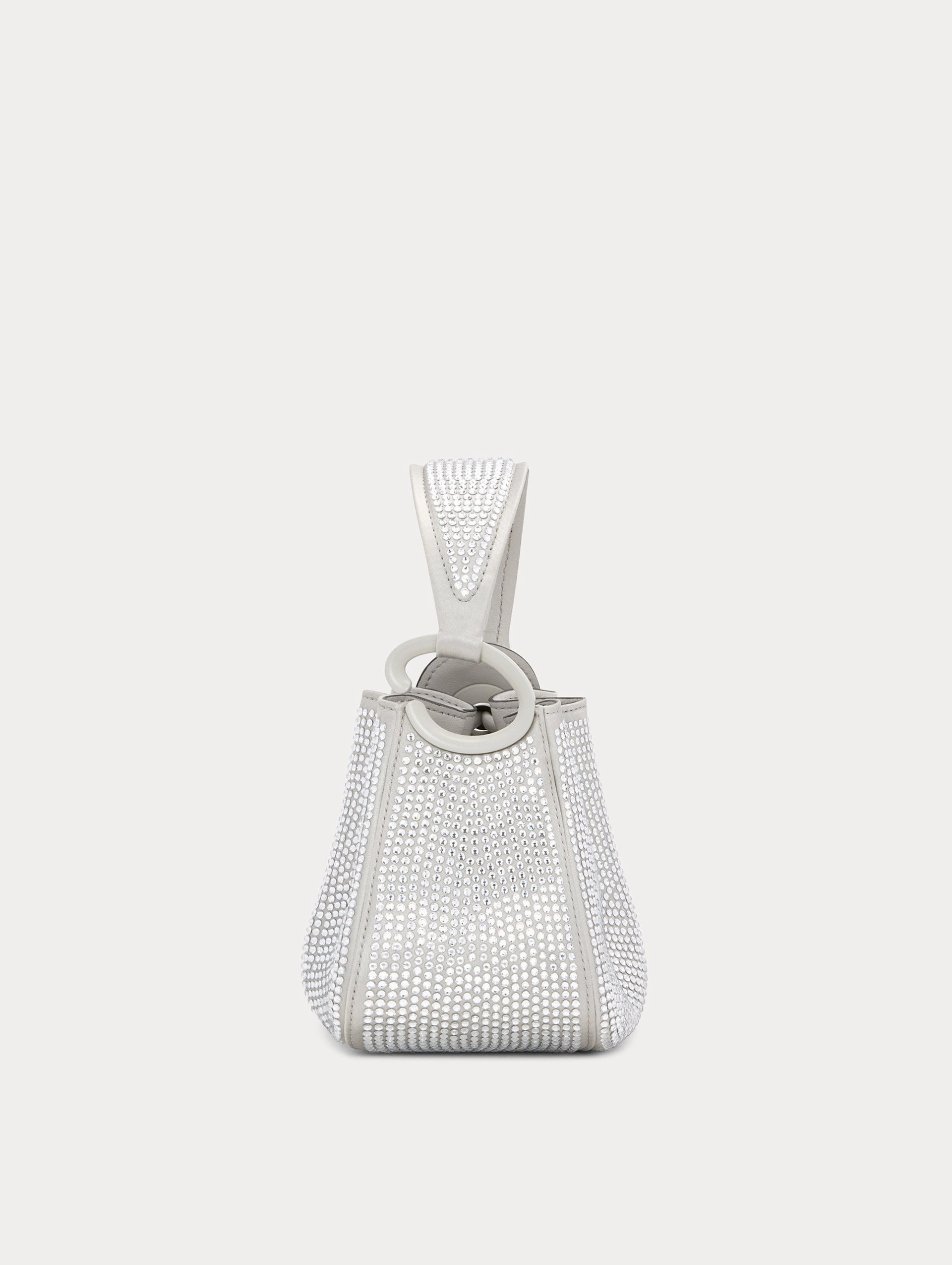 Nano Crystal Pav O Handle Bag