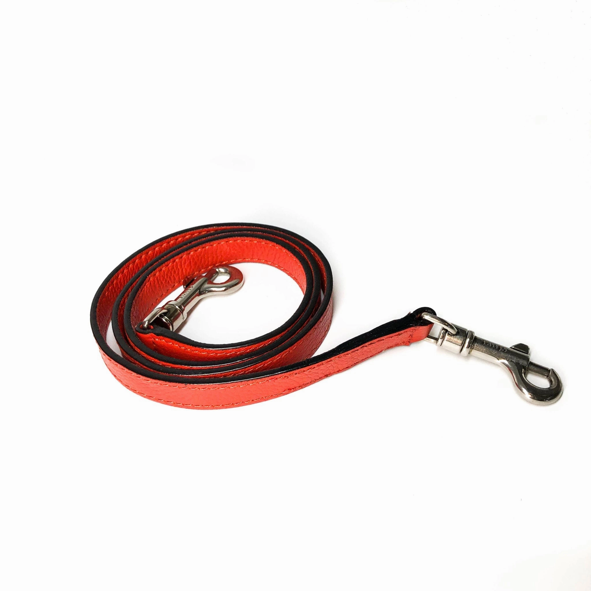 Nano Vermillion Orange Luggage Tote Crossbody Bag