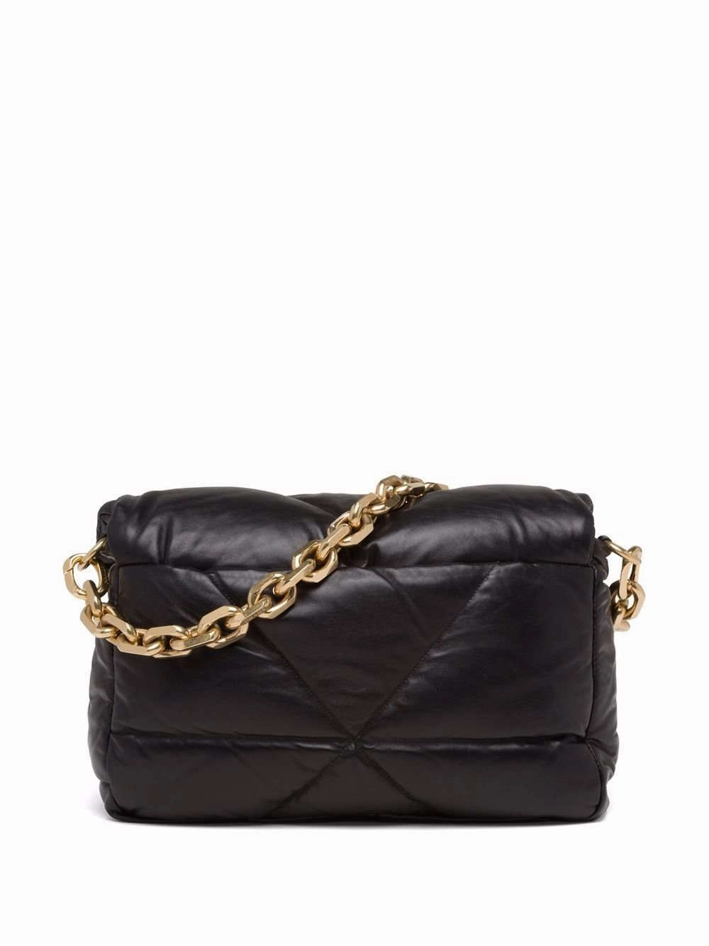 Nappa shoulder bag