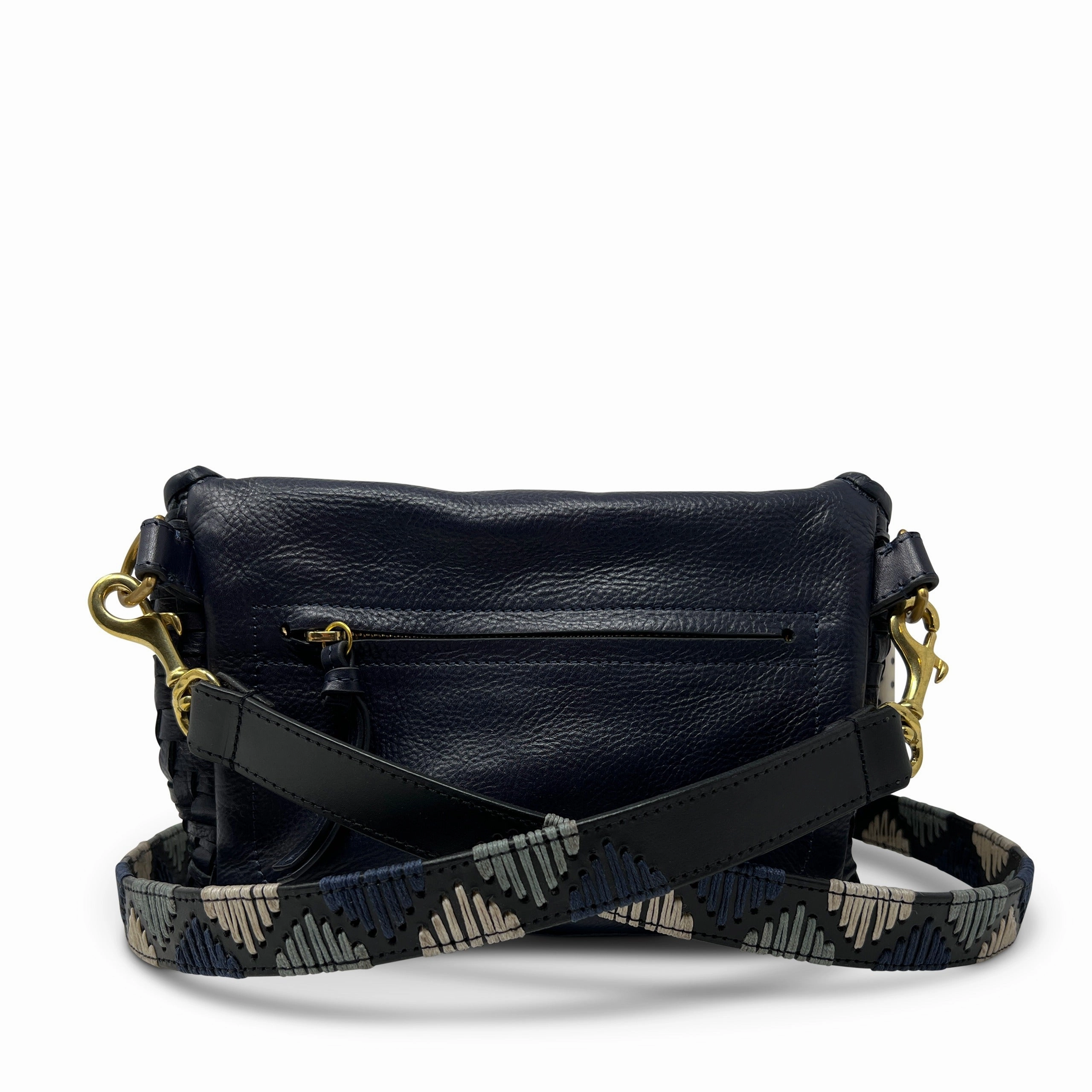 Navy Vari Weave Mini Windbourne