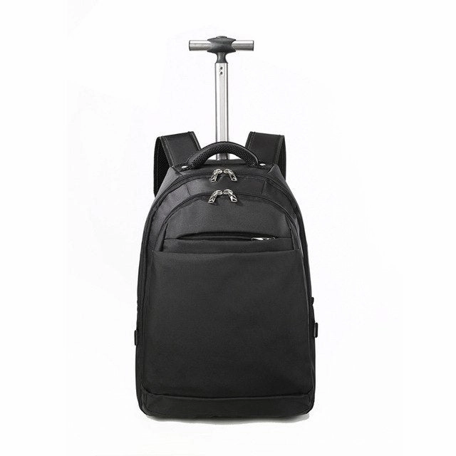 New Men Business Light Travel Trolley Backpack Rolling Luggage Casters Trolley Carry On Suitcase