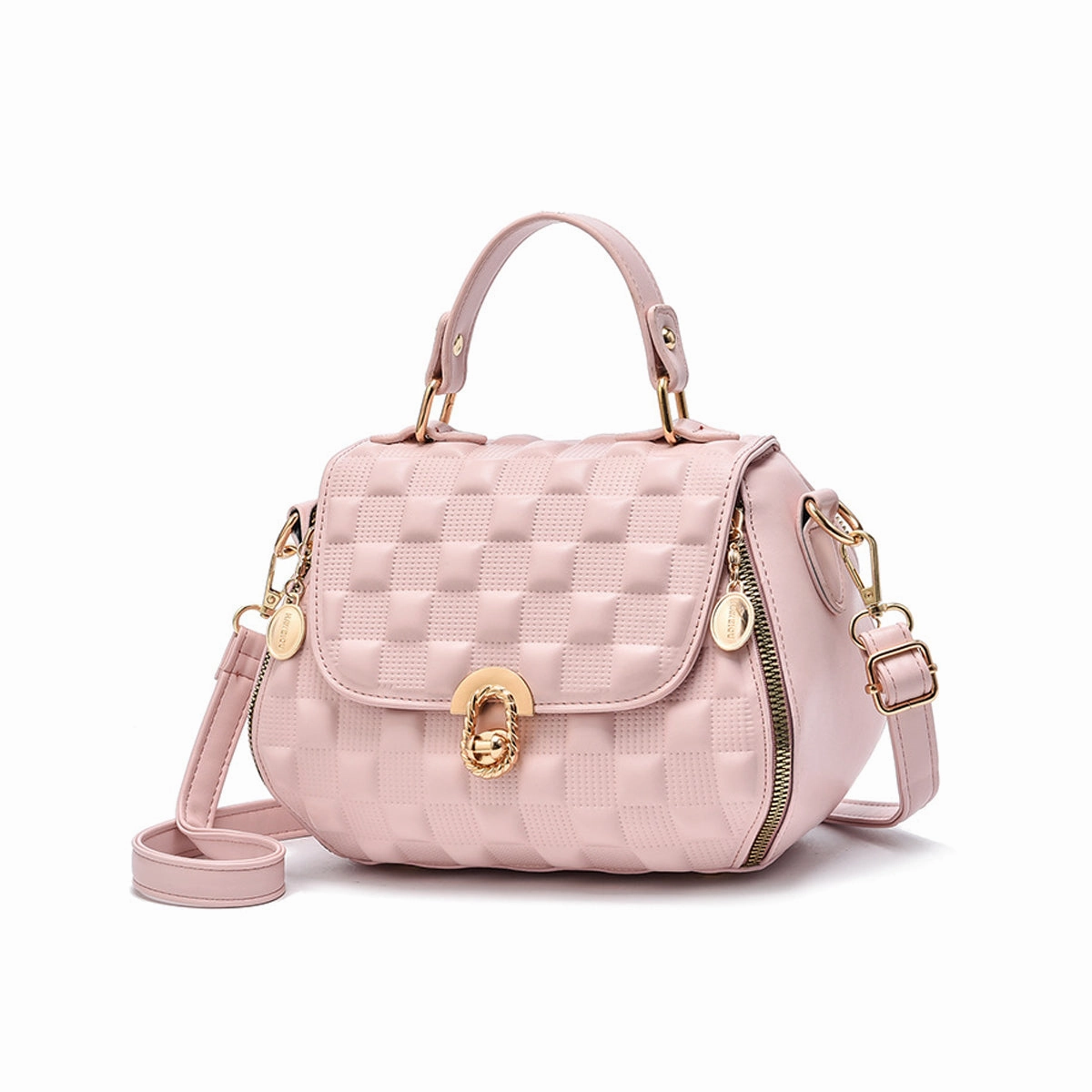 New Simple Embroidered Thread Large Capacity Shoulder Bag