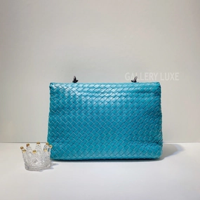 No.2968-Bottega Veneta Intrecciato Shoulder Bag