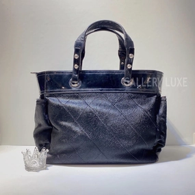 No.3506-Chanel Patent Pony Hair Shoulder Bag