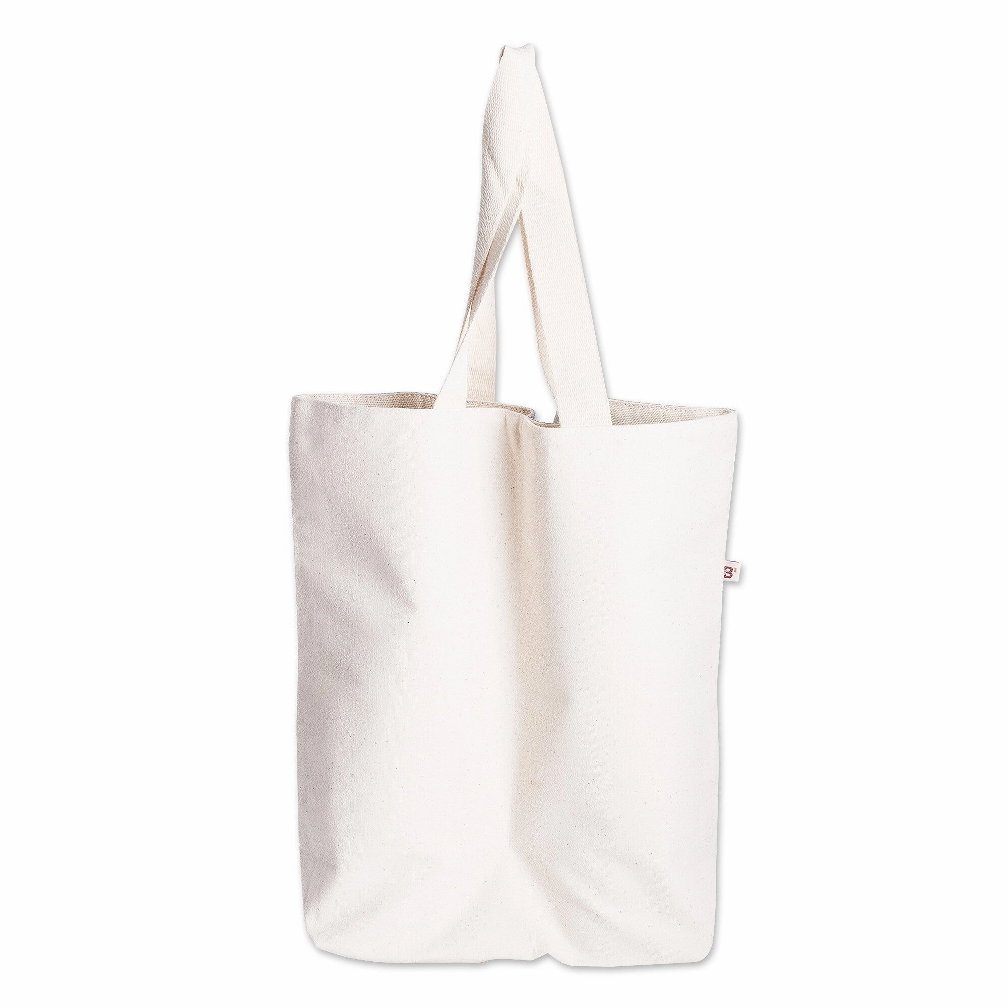 Novica Handmade Heres To Earth Cotton Wine Bottle Bag