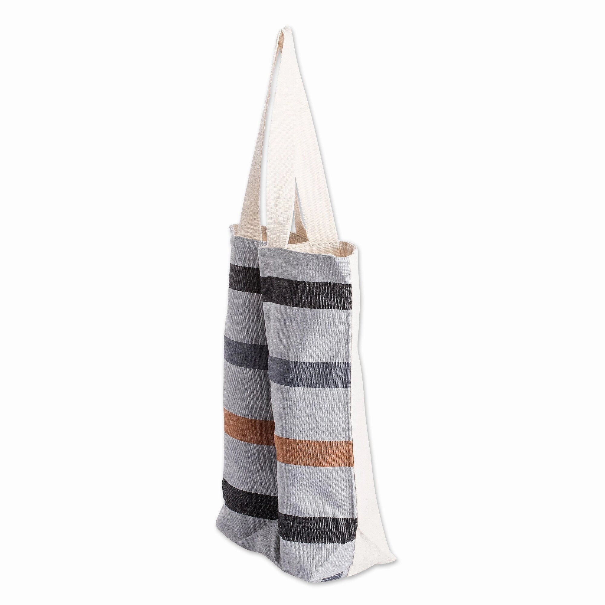Novica Handmade Heres To Earth Cotton Wine Bottle Bag