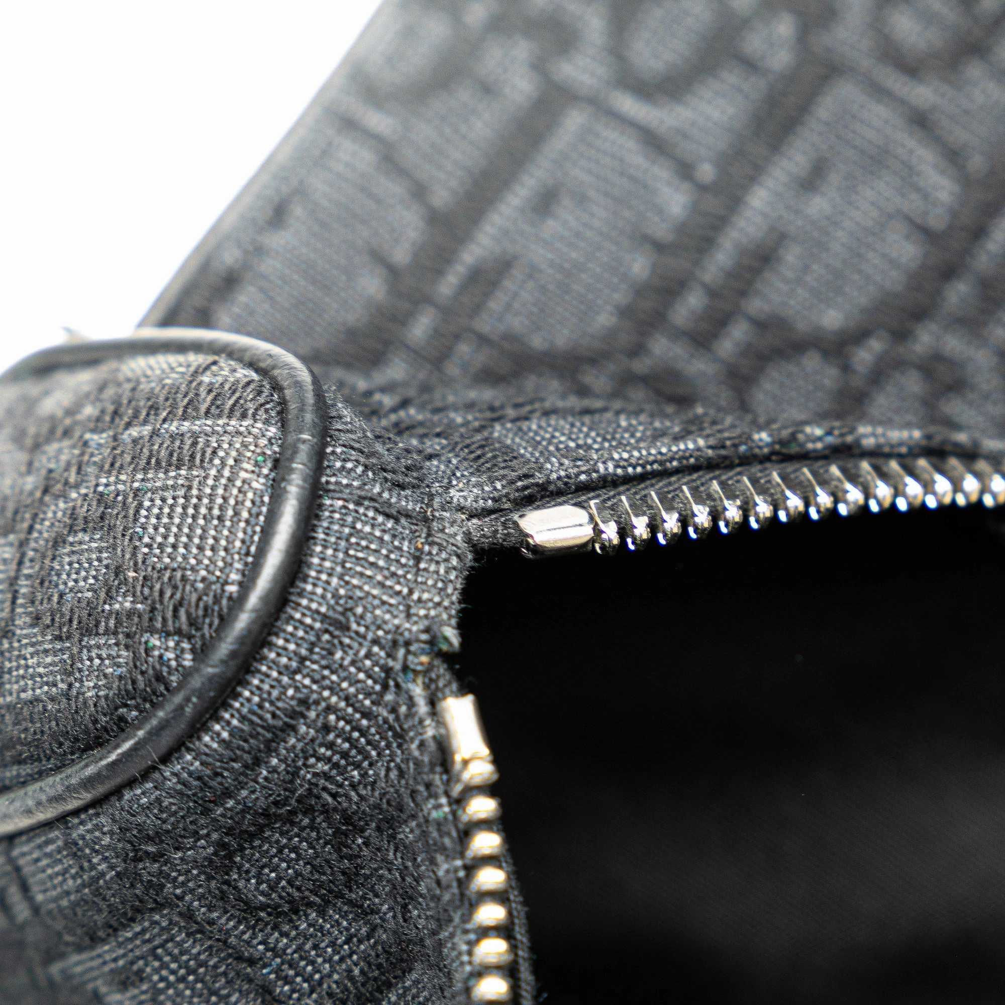 Oblique Canvas Saddle Crossbody