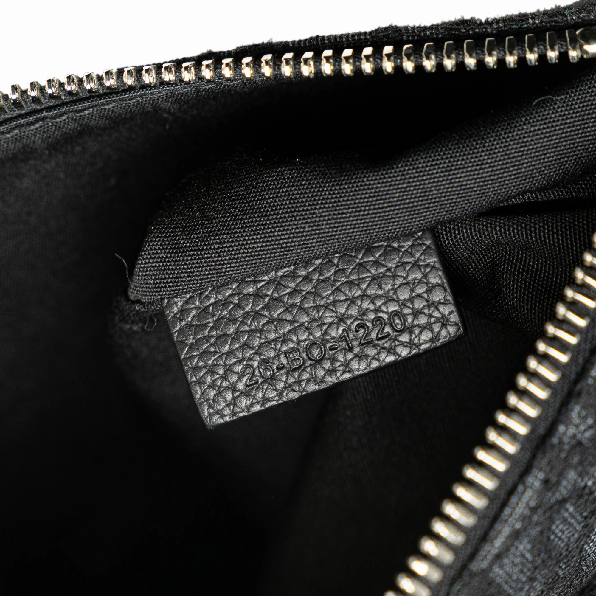 Oblique Canvas Saddle Crossbody