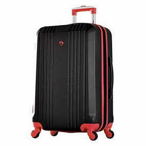Olympia Apache Ii 25" Carry-on Spinner, BLACK RED