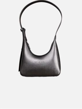 Origyn 01 MIRUM Leather Vegan Shoulder Bag | Black